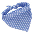 Eco-friendly custom cotton striped fashionable pet bandana